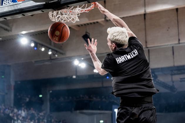 Germany easyCredit BBL, Main Round 2025 26, 19 Matchday Veolia Towers Hamburg vs Basketball Löwen Braunschweig Inselpark Arena Hamburg Philipp Hartwich Basketball Löwen Braunschweig, 15 Copyright: xStefanxTrochax