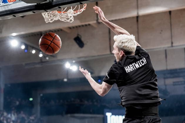 Germany easyCredit BBL, Main Round 2025 26, 19 Matchday Veolia Towers Hamburg vs Basketball Löwen Braunschweig Inselpark Arena Hamburg Philipp Hartwich Basketball Löwen Braunschweig, 15 Copyright: xStefanxTrochax
