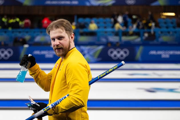 260208 Rasmus Wrana of Sweden after a round robin mixed doubles curling match between Canada and Sweden during day 2 of the 2026 Winter Olympics on February 8, 2026 in Cortina. Photo: Jon Olav Nesvold BILDBYRAN COP 217 JE0112 curling Olympic Games, Olympische Spiele, Olympia, OS olympics winter olympics os ol olympiska spel vinter-os olympiske leker milano cortina 2026 milan cortina 2026 milano cortina 2026 olympic games milano cortina 2026 winter olympic games milano cortina-os milano cortina-ol vinter-ol 2 bbeng jubel *** 260208 Rasmus Wrana of Sweden after a round robin mixed doubles curling match between Canada and Sweden during day 2 of the 2026 Winter Olympics on February 8, 2026 in Cortina Photo Jon Olav Nesvold BILDBYRAN COP 217 JE0112 curling olympic games olympics winter olympics os ol olympiska spel vinter os olympiske leker milano cortina 2026 milan cortina 2026 milano cortina 2026 olympic games milano cortina 2026 winter olympic games milano cortina os milano cortina ol vinter ol 2 bbeng jubel  Copyright: JONxOLAVxNESVOLD BB260208JE049