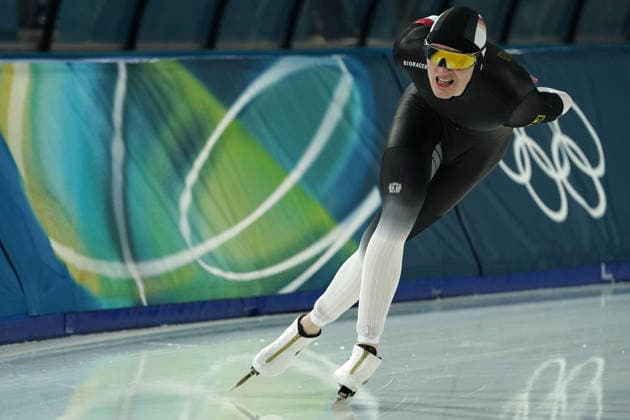 Milano Cortina, 2026 , Winter Olympic Games, Olympische Spiele, Olympia, OS Olympische Winter-Olympische spiele 2026 , Speedskating, Eisschnelllauf , 5000m Finale Men Männer, Gabriel Groß, Gross, Deutschland, Photocopyright Gladys Chai von der Laage *** Milano Cortina, 2026 , Winter Olympic Games, Winter Olympic Games 2026 , Speed Skating, Speed Skating , 5000m Final Men Men, Gabriel Gross, Gross, Germany, Photocopyright Gladys Chai von der Laage