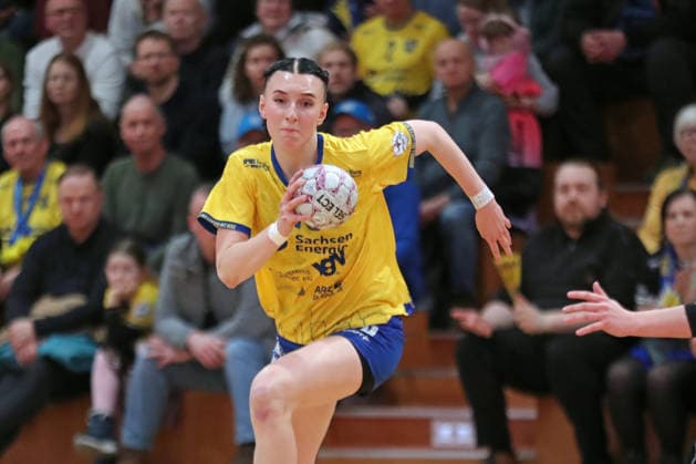 Handball, 2 Alsco HBF HC Leipzig Rostocker HC 08 02 2026 Lisa Lammich 76, HC Leipzig 2 Alsco Handball Bundesliga Frauen, HBF, Saison 2025 2026, 17 Spieltag HC Leipzig vs Rostocker HC am 08 02 2026 in der Sporthalle Brüderstraße Leipzig Copyright: xBEAUTIFULxSPORTS JanxKaeferx