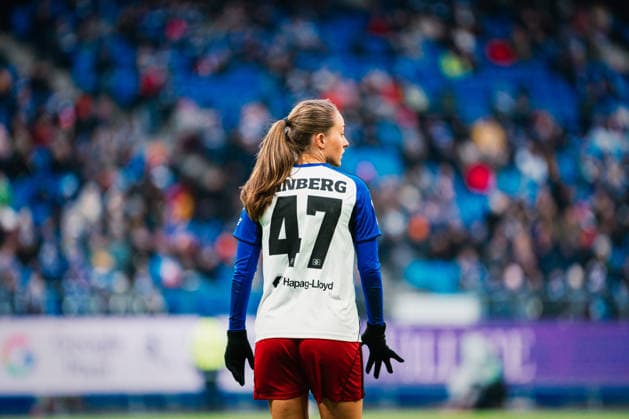 Google Pixel Womens Bundesliga Hamburger SV vs RB Leipzig, 08 02 2026 Camilla Linberg Hamburger SV, 47 Soccer, Google Pixel Womens Bundesliga, 17 Matchday Hamburger SV vs RB Leipzig on 08 02 2026 at Volksparkstadion, Hamburg DFB REGULATIONS PROHIBIT ANY USE OF PHOTOGRAPHS AS IMAGE SEQUENCES AND OR QUASI VIDEO Copyright: xBEAUTIFULxSPORTS Tonhäuserx