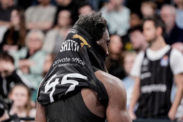 Germany easyCredit BBL, Main Round 2025 26, 19 Matchday Veolia Towers Hamburg vs Basketball Löwen Braunschweig Inselpark Arena Hamburg Oluwasimisola Shittu Basketball Löwen Braunschweig, 45 Copyright: xStefanxTrochax