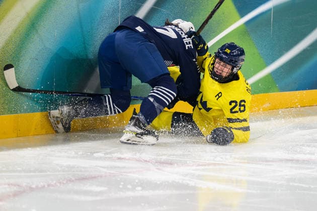 260208 Hanna Olsson of Sweden in the women s Ice hockey, Eishockey game between France and Sweden during day 2 of the 2026 Winter Olympics on February 8, 2026 in Milan. Photo: Emma Wallskog BILDBYRAN kod EW EW0621 ishockey ice hockey Olympic Games, Olympische Spiele, Olympia, OS olympics winter olympics os ol olympiska spel vinter-os olympiske leker milano cortina 2026 milan cortina 2026 milano cortina 2026 olympic games milano cortina 2026 winter olympic games milano cortina-os milano cortina-ol vinter-ol 2 bbeng sverige sweden france frankrike dam *** 260208 Hanna Olsson of Sweden in the women s ice hockey game between France and Sweden during day 2 of the 2026 Winter Olympics on February 8, 2026 in Milan Photo Emma Wallskog BILDBYRAN kod EW EW0621 ishockey ice hockey olympic games olympics winter olympics os ol olympiska spel vinter os olympiske leker milano cortina 2026 milan cortina 2026 milano cortina 2026 olympic games milano cortina 2026 winter olympic games milano cortina os milano cortina ol vinter ol 2 bbeng sverige sweden france frankrike dam  Copyright: EMMAxWALLSKOG BB260208EW023