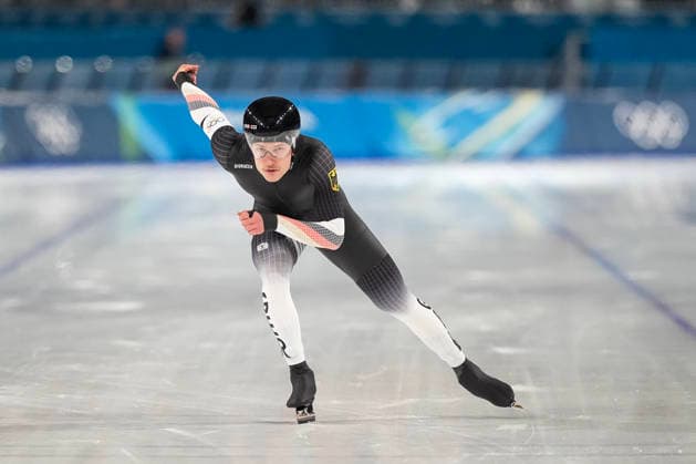 2026-02-08 - Milano Cortina 2026 Winter Olympics 5000m Men MILAN, ITALY - FEBRUARY 8: Fridtjof Petzold of Germany during the 5000m Men on day 3 of the Milano Cortina 2026 Winter Olympics at the Milano Speed skating, Eisschnelllauf Arena on February 8, 2026 in Milan, Italy Milan Milano Speed Skating Arena Italy Content not available for redistribution in The Netherlands directly or indirectly through any third parties. Copyright: xAndrexWeeningx