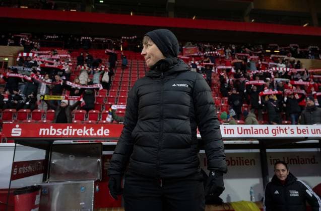 Soccer, Women, Season 2025 2026, Google Pixel Women Bundesliga 17 Matchday , 1 FC Union Berlin FC Carl Zeiss Jena, Coach Ailien Poese 1 Women 1 FC Union , 08 02 2026, Copyright: xMatthiasxKochx
