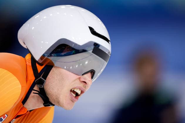 2026-02-08 Speed skating, Eisschnelllauf - Milano Cortina 2026 Winter Olympics - Day 2 MILAN, ITALY - FEBRUARY 8: Marcel Bosker of the Netherlands looks dejected after competing in the Men s 5000m during Day 2 of Speed Skating - Milano Cortina 2026 Winter Olympics at Milano Speed Skating Stadium on February 8, 2026 in Milan, Italy. (Photo by Joris Verwijst BSR Agency) Milan Italy Content not available for redistribution in The Netherlands directly or indirectly through any third parties. Copyright: xBSRxAgencyx