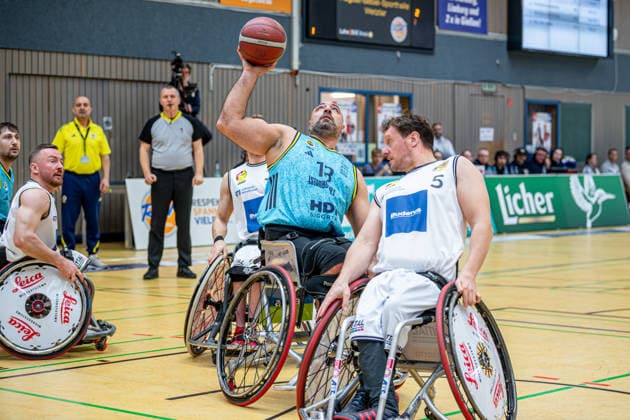 IWBF ChampionsCup RSV Lahn Dill Fenerbahce Istanbul, 08 02 26 Morteza Abedi Fenerbahce Istanbul, 13 , Michael Paye RSV Lahn Dill, 5 , IWBF ChampionsCup RSV Lahn Dill Fenerbahce Istanbul Wetzlar, 08 02 26 Copyright: xBEAUTIFULxSPORTS Roeczeyx