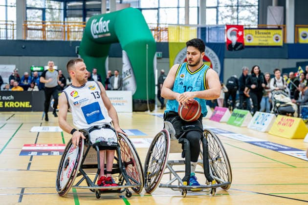 IWBF ChampionsCup RSV Lahn Dill Fenerbahce Istanbul, 08 02 26 Mücahit Günaydin Fenerbahce Istanbul, 12 , Thomas Böhme RSV Lahn Dill, 13 IWBF ChampionsCup RSV Lahn Dill Fenerbahce Istanbul Wetzlar, 08 02 26 Copyright: xBEAUTIFULxSPORTS Roeczeyx