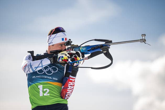 260208 Quentin Fillon Maillet of France during zeroing ahead of men™s biathlon mixed relay during day 2 of the 2026 Winter Olympics on February 8, 2026 in Anterselva. Photo: Mathias Bergeld BILDBYRAN kod MB MB1316 skidskytte biathlon skiskyting Olympic Games, Olympische Spiele, Olympia, OS olympics winter olympics os ol olympiska spel vinter-os olympiske leker milano cortina 2026 milan cortina 2026 milano cortina 2026 olympic games milano cortina 2026 winter olympic games milano cortina-os milano cortina-ol vinter-ol 2 bbeng mixed relay stafett mixedstafett france frankrike *** 260208 Quentin Fillon Maillet of France during zeroing ahead of men™s biathlon mixed relay during day 2 of the 2026 Winter Olympics on February 8, 2026 in Anterselva Photo Mathias Bergeld BILDBYRAN code MB MB1316 biathlon biathlon biathlon olympic games olympics olympics winter olympics os ol olympic games winter os olympic games milano cortina 2026 milan cortina 2026 milano cortina 2026 olympic games milano cortina 2026 winter olympic games milano cortina os milano cortina ol winter ol 2 bbeng mixed relay relay mixed relay france france france  Copyright: MATHIASxBERGELD BB260208MB073