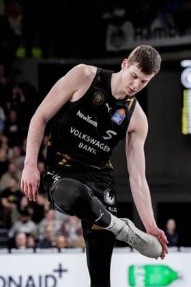 Germany easyCredit BBL, Main Round 2025 26, 19 Matchday Veolia Towers Hamburg vs Basketball Löwen Braunschweig Inselpark Arena Hamburg Luka Scuka Basketball Löwen Braunschweig, 5 Copyright: xStefanxTrochax