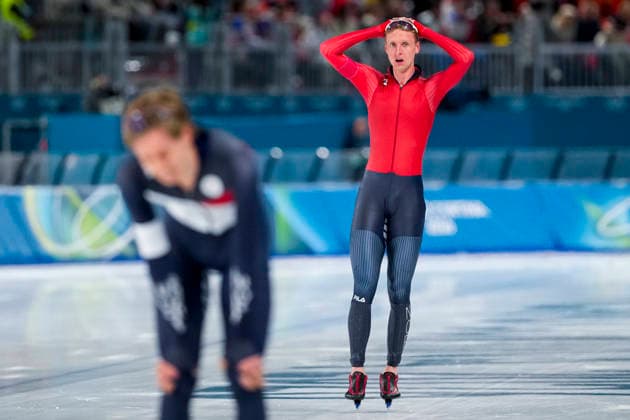 Winter Olympics in Milan Cortina 2026 Milan, Italy 20260208. Sander Eitrem after 5000 meters of skating in the Milan Speed skating, Eisschnelllauf arena during the Winter Olympics in Milan Cortina 2026. Photo: Heiko Junge NTB Milano Italy EDITORIAL USE ONLY. RESTRICTED USE FOR BETTING COMPANIES Ref:_SPOGzqRFLFExuE.jpg *** Winter Olympics in Milan Cortina 2026 Milan, Italy 20260208 Sander Eitrem after 5000 meters of skating in the Milan Speed Skating arena during the Winter Olympics in Milan Cortina 2026 Photo Heiko Junge NTB Milano Italy EDITORIAL USE ONLY RESTRICTED USE FOR BETTING COMPANIES  Copyright: xHeikoxJungex xNTBx