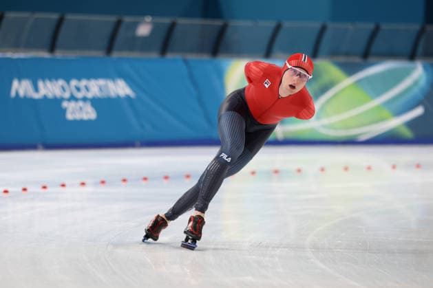 February 8, 2026, Rho, Lombardy, Italy: SANDER EITREM of Norway in the Men s Speed skating, Eisschnelllauf 5000m at the Milano Cortina 2026 Winter Olympic Games, Olympische Spiele, Olympia, OS Olympics 2026: Milano Cortina: Speed Skating  - ZUMAc179 20260208_oly_c179_033 Copyright: xMickaelxChavetx