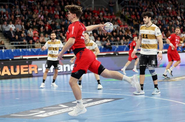 08 02 2026, Germany, Bietigheim Handball SG BBM Bietigheim vs HC Elbflorenz 2006, Alexander Pfeifer BBM