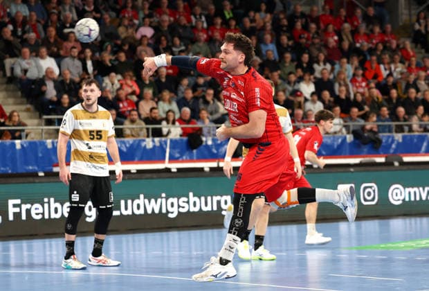 08 02 2026, Germany, Bietigheim Handball SG BBM Bietigheim vs HC Elbflorenz 2006, Jonathan Fischer BBM