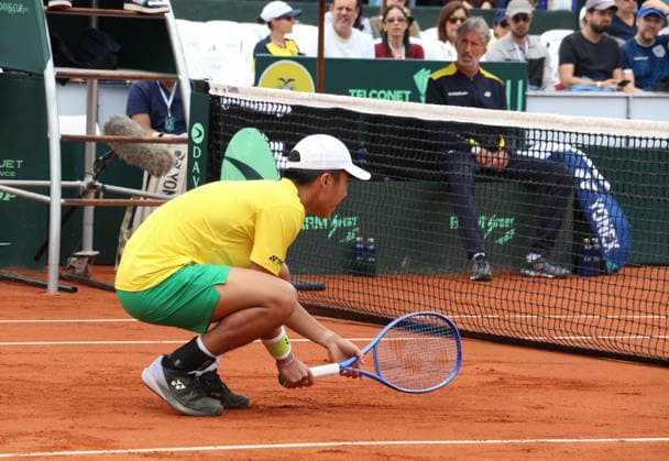 DAVIS CUP DOUBLES ECUADOR VS AUSTRALIA Quito, Sunday, February 8, 2026 Davis Cup, first qualifying round between Ecuador vs Australia, at the Quito Tenis Golf Club Doubles Diego Hidalgo and Gonzalo Escobar ECU VS Jordan Thompson and Rinky Hijikata AUS Photos API Rolando Enriquez Quito Pichincha Ecuador Copyright: xROLANDOxENRIQUEZx