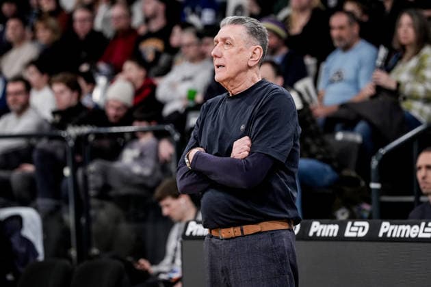 Germany easyCredit BBL, Main Round 2025 26, 19 Matchday Veolia Towers Hamburg vs Basketball Löwen Braunschweig Inselpark Arena Hamburg Konstantinos Papazoglou Basketball Löwen Braunschweig, Head Coach Copyright: xStefanxTrochax