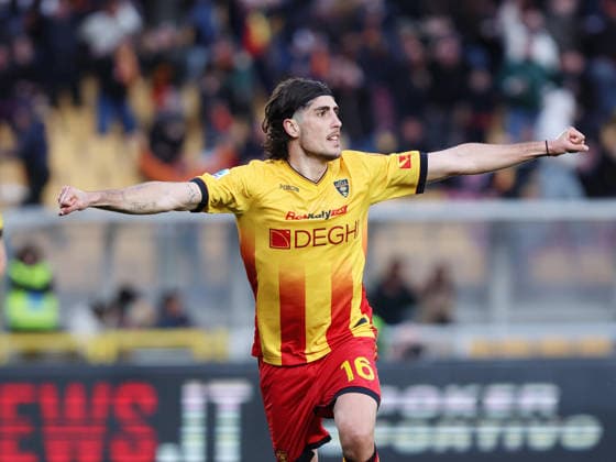 February 8, 2026, Lecce, Italia: US Lecce s Omri Gandelman jubilates after scoring a goal during the Italian Serie A soccer match US Lecce - Udinese Calcio at the Via del Mare stadium in Lecce, Italy, 8 February 2026. ANSA ABBONDANZA SCURO LEZZI Soccer: Serie A; Lecce- Udinese  - ZUMAa110 20260208_zaf_a110_028 Copyright: xAbbondanzaxScuroxLezzix