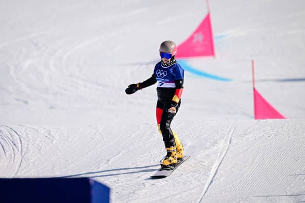 HOFMEISTER Ramona Theresia GER , Snowboard Parallel Giant Slalom, Milano Cortina 2026 Olympic Games, Olympische Spiele, Olympia, OS 08-02-2026 *** HOFMEISTER Ramona Theresia GER , Snowboard Parallel Giant Slalom, Milano Cortina 2026 Olympic Games 08 02 2026 Copyright: HMBxMedia MarcxNiemeyer