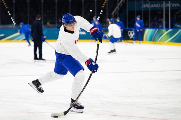260208 Tage Thompson of USA at an Ice hockey, Eishockey practice session during day 2 of the 2026 Winter Olympics on February 8, 2026 in Milan. Photo: Carl Sandin BILDBYRAN kod CS CS0859 ishockey ice hockey Olympic Games, Olympische Spiele, Olympia, OS olympics winter olympics os ol olympiska spel vinter-os olympiske leker milano cortina 2026 milan cortina 2026 milano cortina 2026 olympic games milano cortina 2026 winter olympic games milano cortina-os milano cortina-ol vinter-ol 2 bbeng usa *** 260208 Tage Thompson of USA at an ice hockey practice session during day 2 of the 2026 Winter Olympics on February 8, 2026 in Milan Photo Carl Sandin BILDBYRAN code CS CS0859 ice hockey ice hockey olympic games olympics winter olympics os ol olympiska spel vinter os olympiske leker milano cortina 2026 milan cortina 2026 milano cortina 2026 olympic games milano cortina 2026 winter olympic games milano cortina os milano cortina ol vinter ol 2 bbeng usa  Copyright: CARLxSANDIN BB260208CS098