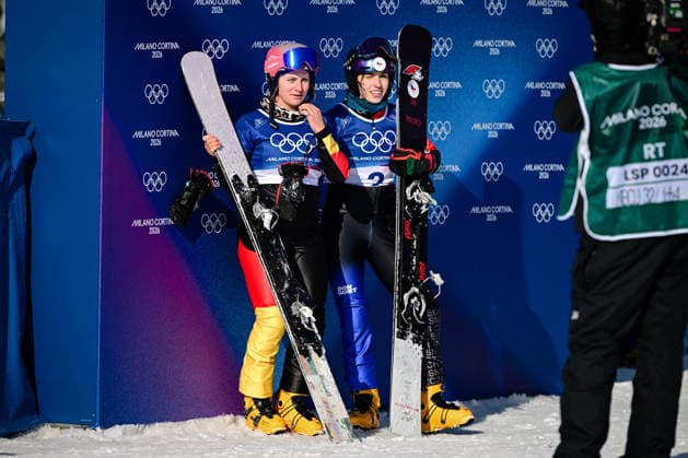 HOFMEISTER Ramona Theresia GER , Snowboard Parallel Giant Slalom, Milano Cortina 2026 Olympic Games, Olympische Spiele, Olympia, OS 08-02-2026 *** HOFMEISTER Ramona Theresia GER , Snowboard Parallel Giant Slalom, Milano Cortina 2026 Olympic Games 08 02 2026 Copyright: HMBxMedia MarcxNiemeyer