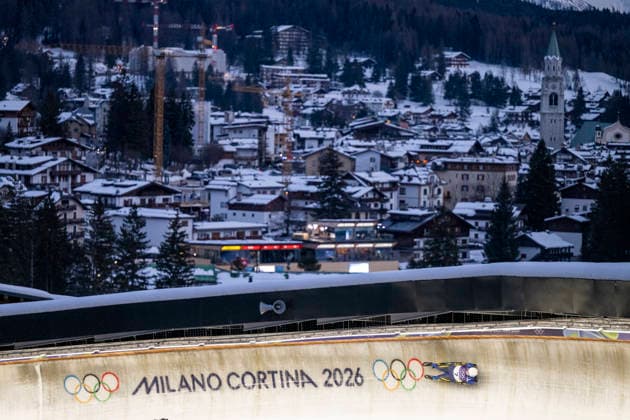 260208 Andriy Mandziy of Ukraine competes in men s luge singles round 3 during day 2 of the 2026 Winter Olympics on February 8, 2026 in Cortina. Photo: Jon Olav Nesvold BILDBYRAN COP 217 JE0113 rodel luge Olympic Games, Olympische Spiele, Olympia, OS olympics winter olympics os ol olympiska spel vinter-os olympiske leker milano cortina 2026 milan cortina 2026 milano cortina 2026 olympic games milano cortina 2026 winter olympic games milano cortina-os milano cortina-ol vinter-ol 2 bbeng *** 260208 Andriy Mandziy of Ukraine competes in men s luge singles round 3 during day 2 of the 2026 Winter Olympics on February 8, 2026 in Cortina Photo Jon Olav Nesvold BILDBYRAN COP 217 JE0113 luge olympic games olympics winter olympics os ol olympiska spel vinter os olympiske leker milano cortina 2026 milan cortina 2026 milano cortina 2026 olympic games milano cortina 2026 winter olympic games milano cortina os milano cortina ol vinter ol 2 bbeng  Copyright: JONxOLAVxNESVOLD BB260208JE060