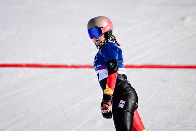 HOFMEISTER Ramona Theresia GER , Snowboard Parallel Giant Slalom, Milano Cortina 2026 Olympic Games, Olympische Spiele, Olympia, OS 08-02-2026 *** HOFMEISTER Ramona Theresia GER , Snowboard Parallel Giant Slalom, Milano Cortina 2026 Olympic Games 08 02 2026 Copyright: HMBxMedia MarcxNiemeyer