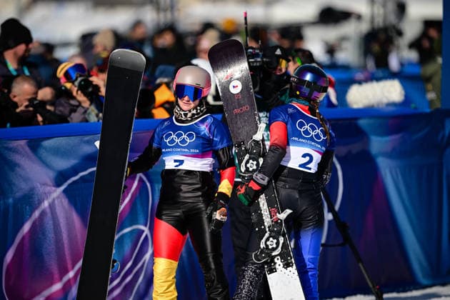 HOFMEISTER Ramona Theresia GER , Snowboard Parallel Giant Slalom, Milano Cortina 2026 Olympic Games, Olympische Spiele, Olympia, OS 08-02-2026 *** HOFMEISTER Ramona Theresia GER , Snowboard Parallel Giant Slalom, Milano Cortina 2026 Olympic Games 08 02 2026 Copyright: HMBxMedia MarcxNiemeyer