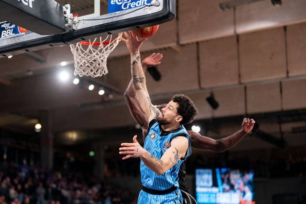 Devon Daniels Veolia Towers Hamburg, 21 at basketball, GER, Veolia Towers Hamburg vs Basketball Loewen Braunschweig, Basketball, Bundesliga, Matchday 19, Season 2025 2026, 08 02 2026 GER, Veolia Towers Hamburg vs Basketball Loewen Braunschweig, Basketball, Bundesliga, Matchday 19, Season 2025 2026, 08 02 2026 Hamburg Copyright: xEibner-Pressefoto MaxxVincenx EP_MVN