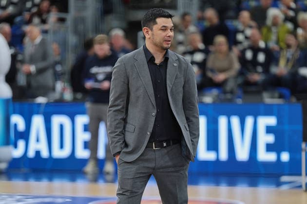 Danny Jansson MLP Academics Heidelberg, Head Couch GER, BBL, MLP Academics Heidelberg vs FC Bayern Muenchen, easycredit Basketball Bundesliga, 19 Matchday, Season, 2025 2026, 08 02 2026 GER, MLP Academics Heidelberg vs FC Bayern Muenchen, Basketball, easycredit Basketball Bundesliga, 19 Matchday, Season, 2025 2026, 08 02 2026 Heidelberg Copyright: xEibner-Pressefoto JoergxHirschx EP_JHH