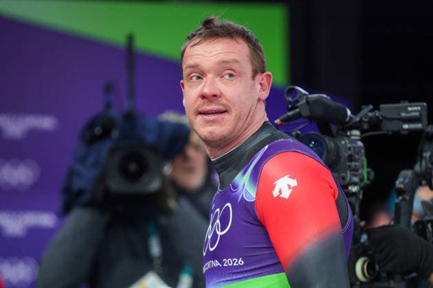 Olympische Winterspiele Milano Cortina 2026 Rennrodeln Einsitzer Männer am 08.02.2026 im Cortina Sliding Centre in Cortina d™Ampezzo Felix Loch ( Deutschland ) *** Olympic Winter Games Milano Cortina 2026 Luge Single Men on 08 02 2026 at the Cortina Sliding Center in Cortina d™Ampezzo Felix Loch Germany xMSx