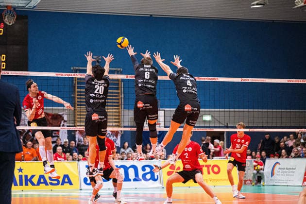 Volleyball, VBL, SV Warnemünde - SVG Lüneburg