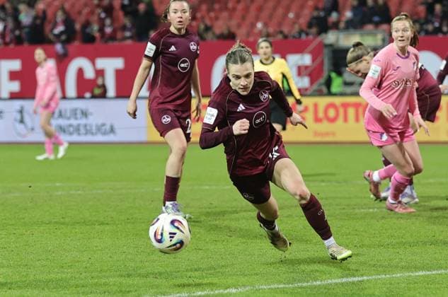 08 02 2026 Soccer Season 2025 2026 1 Women Soccer Bundesliga 17 Matchday 1 FC Nürnberg FCN Club TSG 1899 Hoffenheim Sportfoto Zink DaMa xdaxmax Nastassja Lein 24, 1 FC Nürnberg FCN