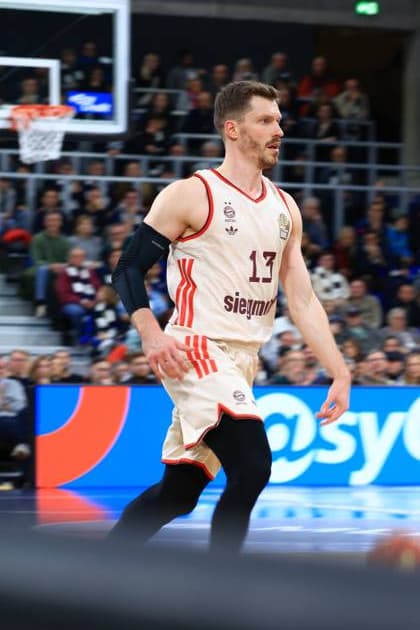 Scene with Andreas Obst 13 FC Bayern Basketball on the pitch in the SNP Dome easyCredit BBL MLP Academics Heidelberg - FC Bayern München Basketball 08 02 2026 Copyright: xMichaelxGelhardtx
