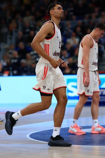 Scene with Oscar da Silva 1 FC Bayern Basketball on the pitch easyCredit BBL MLP Academics Heidelberg - FC Bayern Munich Basketball 08 02 2026 Copyright: xMichaelxGelhardtx