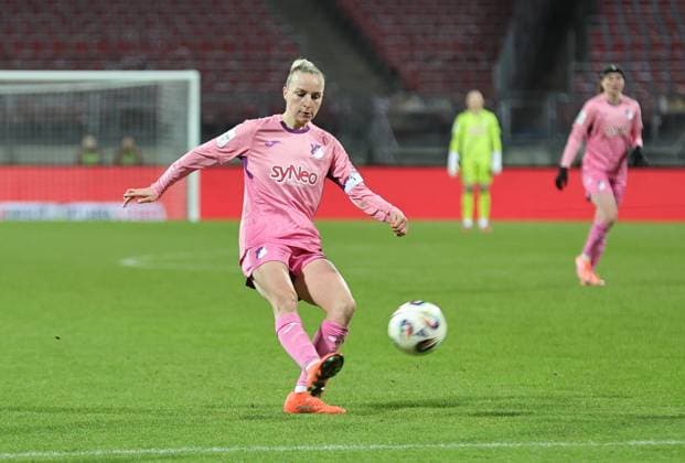08 02 2026 Soccer Season 2025 2026 1 Women Soccer Bundesliga 17 Matchday 1 FC Nürnberg FCN Club TSG 1899 Hoffenheim Sportfoto Zink DaMa xdaxmax Vanessa Diehm 6, TSG Hoffenheim