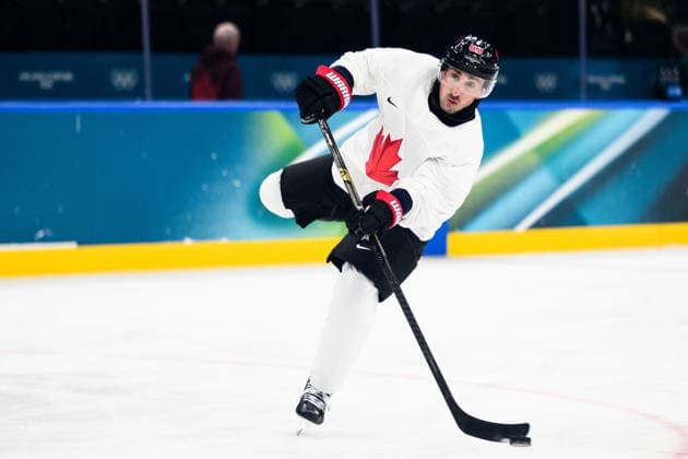 260208 Brad Marchand of Canada at an Ice hockey, Eishockey practice session during day 2 of the 2026 Winter Olympics on February 8, 2026 in Milan. Photo: Carl Sandin BILDBYRAN kod CS CS0860 ishockey ice hockey Olympic Games, Olympische Spiele, Olympia, OS olympics winter olympics os ol olympiska spel vinter-os olympiske leker milano cortina 2026 milan cortina 2026 milano cortina 2026 olympic games milano cortina 2026 winter olympic games milano cortina-os milano cortina-ol vinter-ol 2 bbeng *** 260208 Brad Marchand of Canada at an ice hockey practice session during day 2 of the 2026 Winter Olympics on February 8, 2026 in Milan Photo Carl Sandin BILDBYRAN code CS CS0860 ice hockey ice hockey olympic games olympics winter olympics os ol olympiska spel vinter os olympiske leker milano cortina 2026 milan cortina 2026 milano cortina 2026 olympic games milano cortina 2026 winter olympic games milano cortina os milano cortina ol vinter ol 2 bbeng  Copyright: CARLxSANDIN BB260208CS168