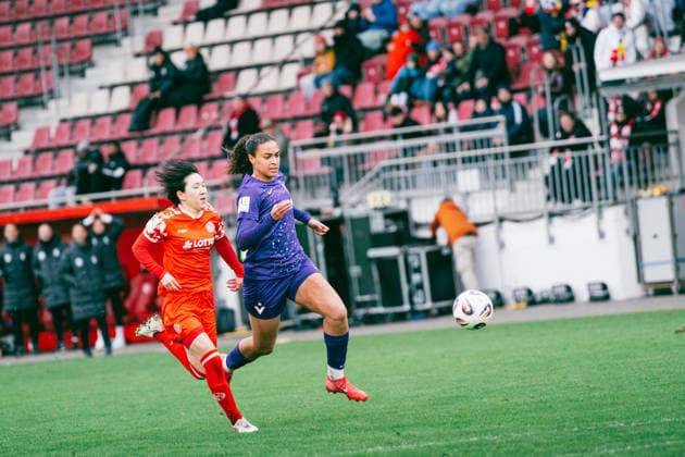 Melissa Ugochukwu, FC Viktoria Berlin Melissa Ugochukwu, FC Viktoria Berlin, at the match 1 FSV Mainz 05 vs FC Viktoria Berlin in the 2 Womens Bundesliga Mainz Copyright: xKaixHeuserxKaixHeuserx