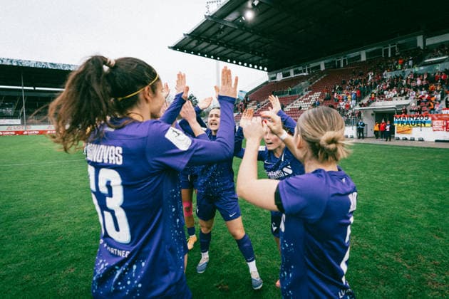 Players of FC Viktoria Berlin before the 2 Womens Bundesliga match against 1 FSV Mainz 05 Players of FC Viktoria Berlin before the 2 Womens Bundesliga match against 1 FSV Mainz 05 Mainz Copyright: xKaixHeuser2xKaixHeuserx
