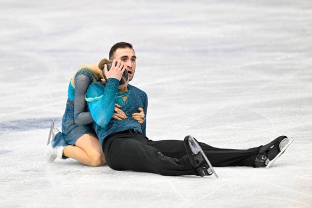 Winter Olympics - Pair Skating - Free Skating Team Event - Milan Anastasiia Metelkina and partner Luka Berulava of Team Georgia compete in the Figure skating, Eiskunstlauf pair free skating team event during the Milano Cortina 2026 Winter Olympic Games, Olympische Spiele, Olympia, OS at Milano Ice Skating Arena in Milan, Italy on February 8, 2026. Photo by JMP ABACAPRESS.COM Milan Italy  Copyright: xJMP ABACAx