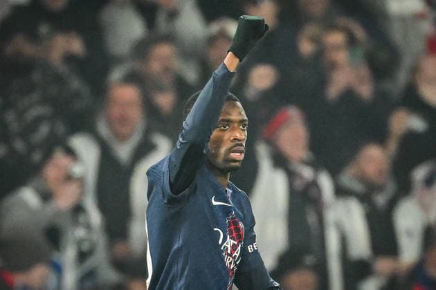 February 8, 2026, Paris, France, France: Ousmane DEMBELE of PSG celebrates his goal during the Ligue 1 match between Paris Saint-Germain (PSG) and Olympique de Marseille (OM) at Parc des Princes Stadium on February 08, 2026 in Paris, France. Paris France - ZUMAm308 20260208_zsp_m308_003 Copyright: xMatthieuxMirvillex