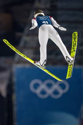 OLYMPICS - Winter Olympic Games, Olympische Spiele, Olympia, OS Milano Cortina 2026 VAL DI FIEMME,ITALY,08.FEB.26 - OLYMPICS, Ski jumping, Skispringen, Ski, nordisch - Winter Olympic Games Milano Cortina 2026, normal hill, men, training. Image shows Stefan Kraft (AUT).  GEPAxpictures xOliverxLerch
