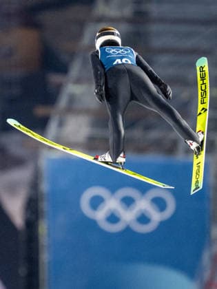 OLYMPICS - Winter Olympic Games, Olympische Spiele, Olympia, OS Milano Cortina 2026 VAL DI FIEMME,ITALY,08.FEB.26 - OLYMPICS, Ski jumping, Skispringen, Ski, nordisch - Winter Olympic Games Milano Cortina 2026, normal hill, men, training. Image shows Kristoffer Eriksen Sundal (NOR).  GEPAxpictures xOliverxLerch