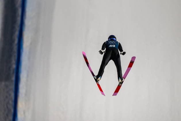 OLYMPICS - Winter Olympic Games, Olympische Spiele, Olympia, OS Milano Cortina 2026 VAL DI FIEMME,ITALY,08.FEB.26 - OLYMPICS, Ski jumping, Skispringen, Ski, nordisch - Winter Olympic Games Milano Cortina 2026, normal hill, men, training. Image shows Ryoyu Kobayashi (JPN).  GEPAxpictures xOliverxLerch
