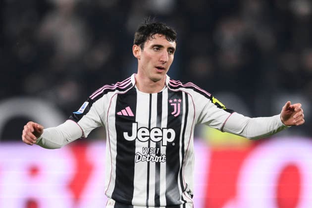 Juventus FC v SS Lazio - Serie A Andrea Cambiaso of Juventus FC looks dejected during the Serie A football match between Juventus FC and SS Lazio. Turin Italy Copyright: xNicolòxCampox