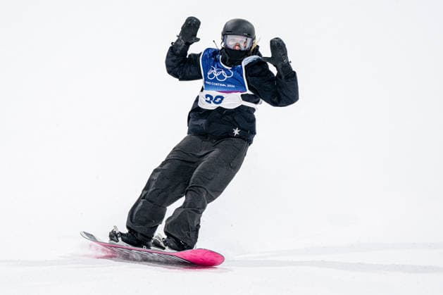 XXV Winter Olympic Games, Olympische Spiele, Olympia, OS Women s Big Air - Qualification, February 8, 2026, Livigno. Laura Zaveska from Czechia. (CTKxPhoto DavidxTanecek) CTKPhotoP2026020808392  CTKPhotoP2026020808392