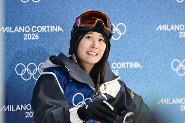 Kokomo Murase (JPN), FEBRUARY 8, 2026 - Snowboarding : Women s Big Air Qualification during the Milano Cortina 2026 Olympic Winter games, Winterspiele,Spiele, Summer games at Livigno Snow Park in Livigno, Italy.  aflo_318996895