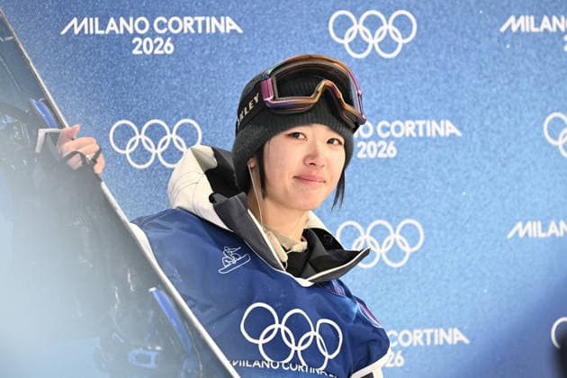 Momo Suzuki (JPN), FEBRUARY 8, 2026 - Snowboarding : Women s Big Air Qualification during the Milano Cortina 2026 Olympic Winter games, Winterspiele,Spiele, Summer games at Livigno Snow Park in Livigno, Italy.  aflo_318996900