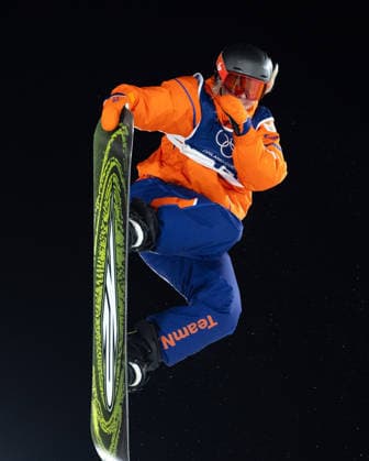 OLYMPICS - Winter Olympic Games, Olympische Spiele, Olympia, OS Milano Cortina 2026 LIVIGNO,ITALY,08.FEB.26 - OLYMPICS, SNOWBOARD - Winter Olympic Games Milano Cortina 2026, Big Air, qualification, women. Image shows Melissa Peperkamp (NED).  GEPAxpictures xHaraldxSteiner