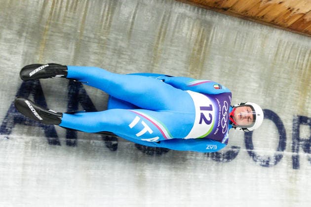 Luge - Milano Cortina 2026 Winter Olympics: Day 2 Dominik Fischnaller during Milano Cortina 2026 Winter Olympics Luge Men™s single compettition in Cortina D Ampezzo on February 8, 2026 Cortina D Ampezzo Italy  Copyright: xFotoxOlimpikx originalFilename:jastrzebowski-lugemila260208_np1wM.jpg